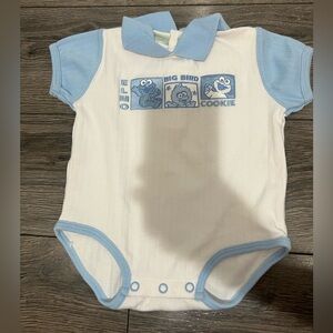 Vtg Sesame Street Baby Onesie